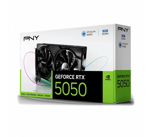 Видеокарта NVIDIA RTX5050 8GB GDDR6 PNY Dual Fan (только в сборе с ПК)