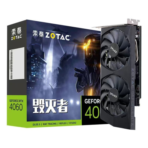 Видеокарта NVIDIA RTX4060 8GB GDDR6 ZOTAC OC