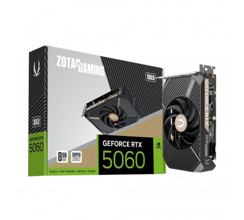 Видеокарта NVIDIA RTX5060 8GB GDDR7 ZOTAC 1xFAN