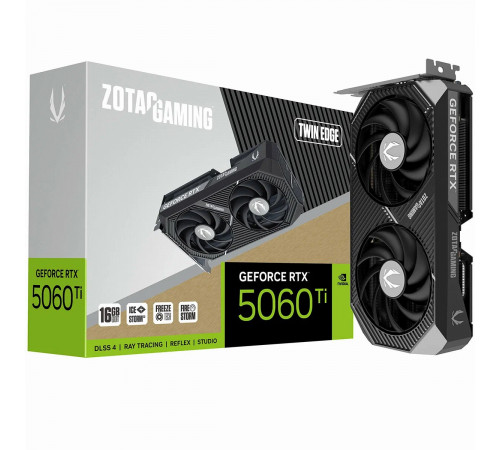 Видеокарта NVIDIA RTX5060ti 16GB GDDR7 Zotac Gaming Twin Edge