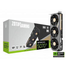 Видеокарта NVIDIA RTX5070ti 16GB GDDR7 Zotac Solid SFF OC 3xFAN
