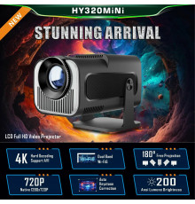 Проектор HY320 mini (200ANSI 1280x720) Android CPU-3326