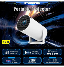 Проектор HY300 Pro (160ANSI 1280x720) Android CPU-3326