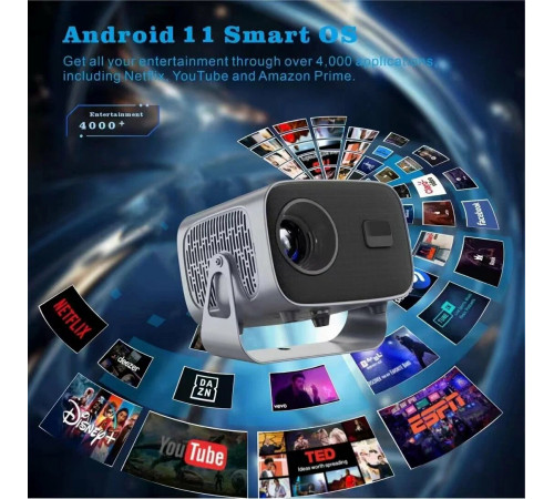 Проектор A2 (200ANSI 1280x720) Android CPU-713