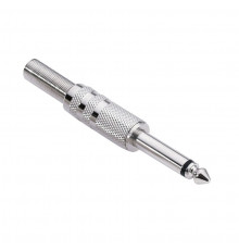 Разъём 6.3mm с пружиной (mini jack) 2pin
