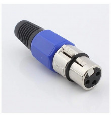 Разъём штекер XLR 3pin (мама)