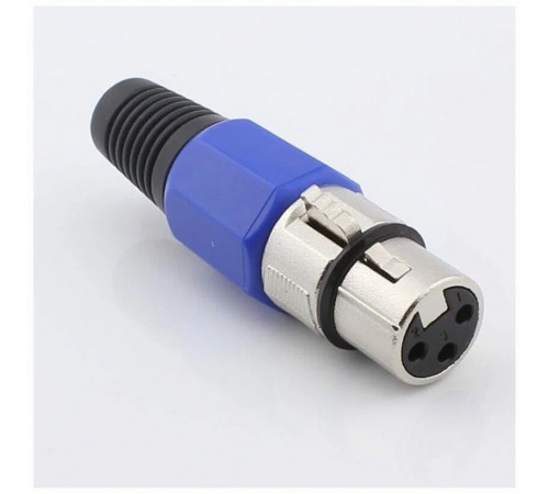 Разъём штекер XLR 3pin (мама)