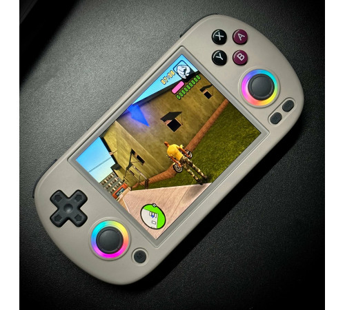 Приставка игровая портативная Anbernic RG40XX H серый