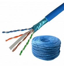 Кабель LAN CAT6e BLUE (0.58)